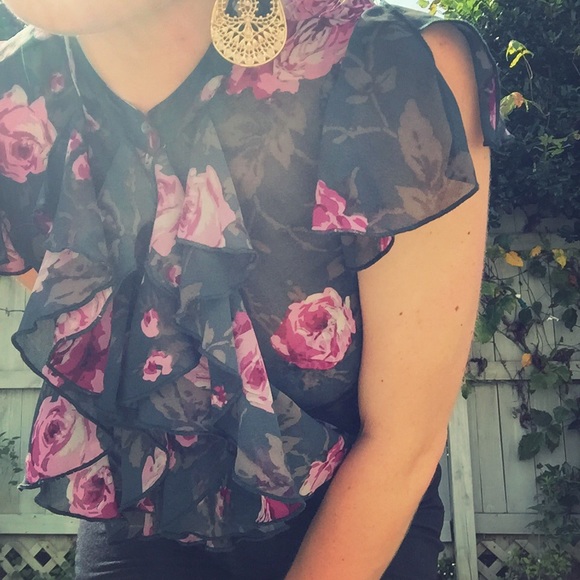 Converse One Star floral top - Picture 2 of 4