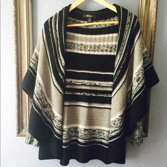 Comfortable black and grey sweater