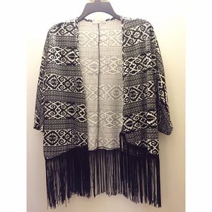 Fringe sweater