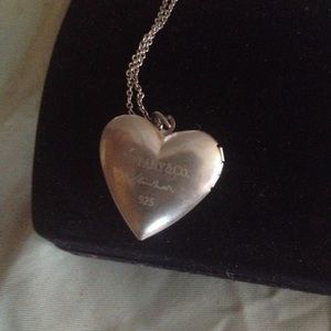 Tiffany& co heart necklace