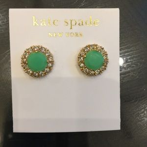 Authentic Kate Spade earrings 18k gold