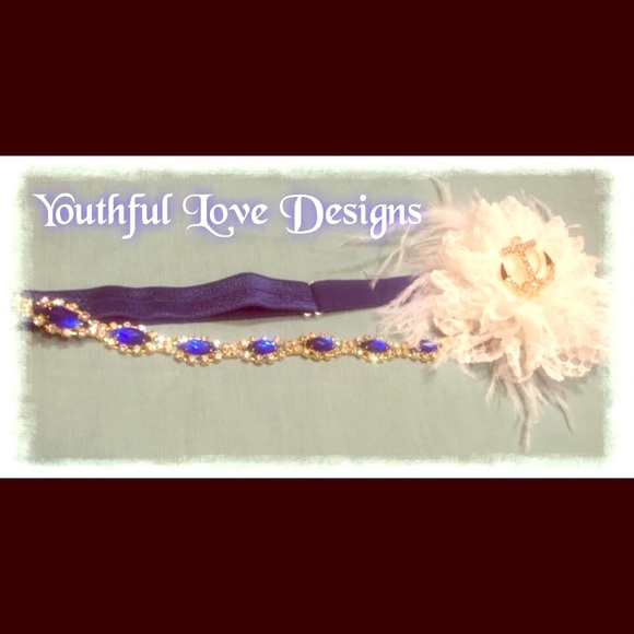 Adjustable Headband - Nautical