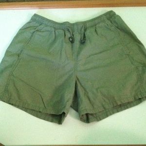 Olive Green Columbia Shorts