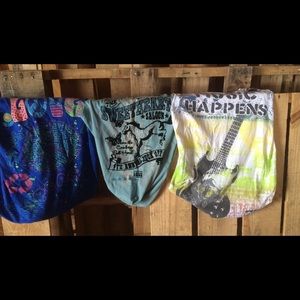 T-Shirt Handbags, Reusable Grocery Bag, Purse