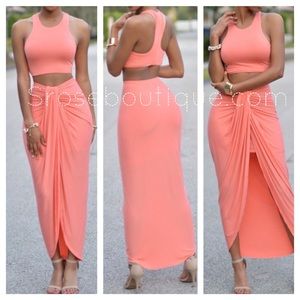 Peach 2-piece set