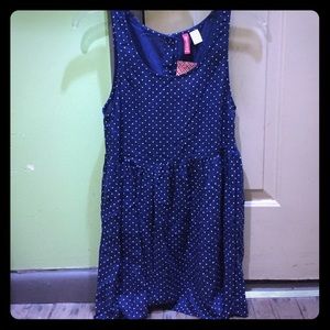 Polka dotted dress