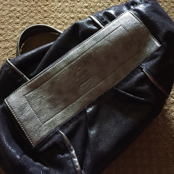 Black and grey handbag - Picture 2 of 3