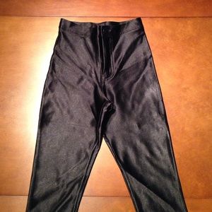 NWOT Black American Apparel Disco Pants