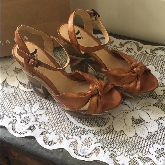 Boho wedges