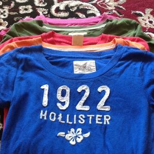 5 Hollister T-shirts