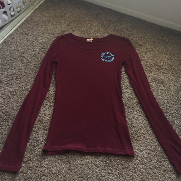 Maroon long sleeve