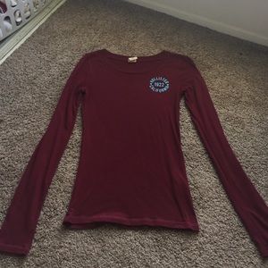 Maroon long sleeve