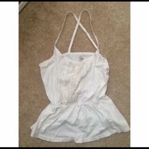 Spaghetti Cross Back Top