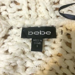 Bebe cable knit sweater