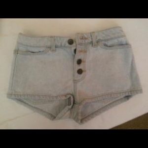 American Apparel Jean high-waisted Shorts