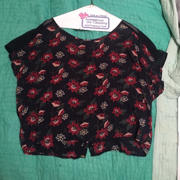 Frenchi Floral Top