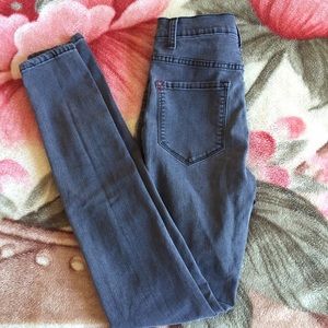 BDG high waisted grey jeans