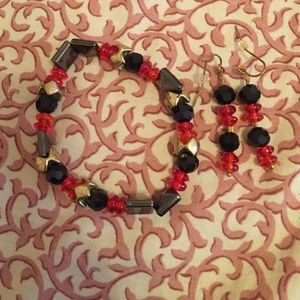 Bracelet & Earrings