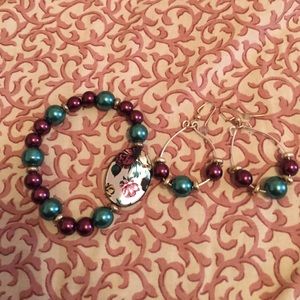 Bracelet & Earrings