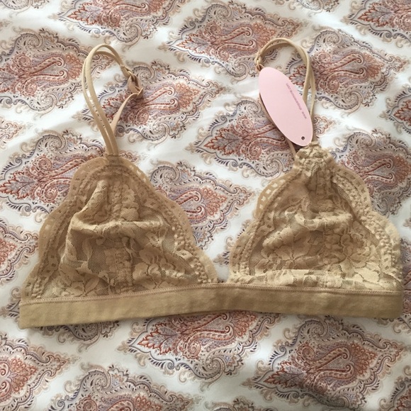 Other - Brown, lace bralette