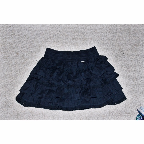 Navy blue Abercrombie and Fitch skirt