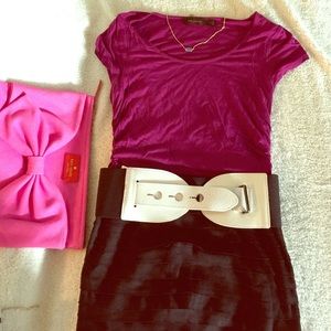 Francesca's Black Skirt