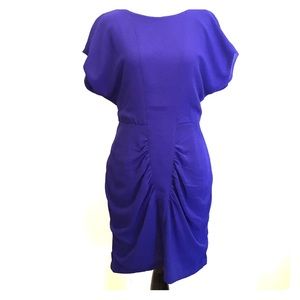 Blue backless dress from Urban Outfitters