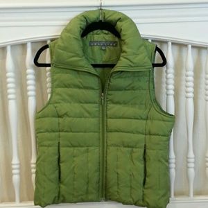 Puffy Jade Green jacket vest