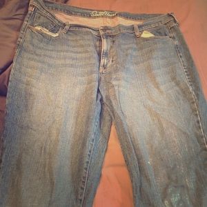 Light denim old navy jeans