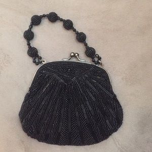 Black coin purse