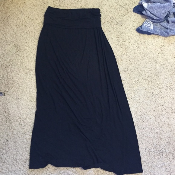 Black Maxi Skirt