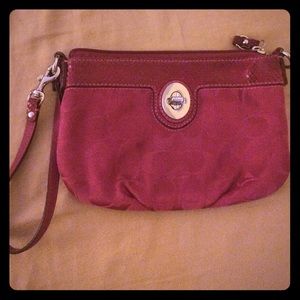 Coach wristlet