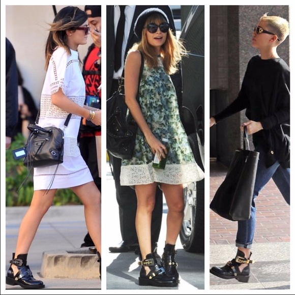 BALENCIAGA Ceinture Boots size 38 *CELEB FAVE* - Picture 2 of 4