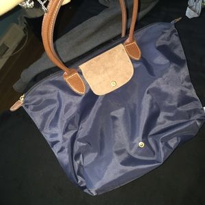 Navy Blue Large long champ