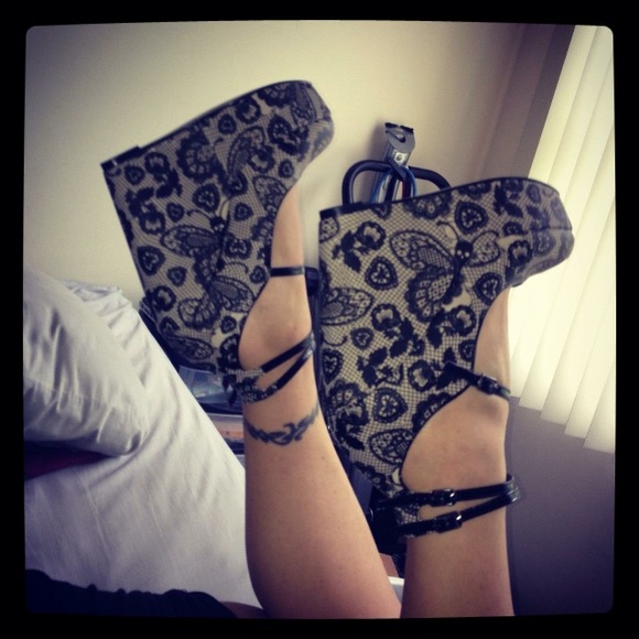 Iron Fist Shoes - Iron fist Lovelace Wedges