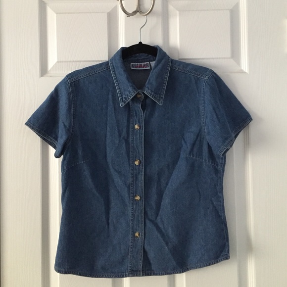 Vintage Denim Button Up