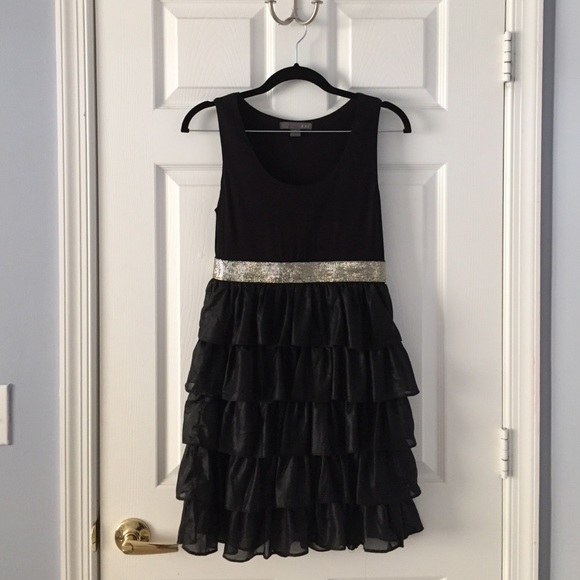 F21 Gatsby Style Ruffle Dress