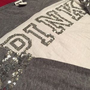 PINK Victoria's Secret Sequin Shirt