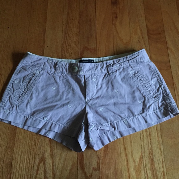 Light purple American eagle shorts