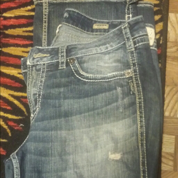 Size 18 silver jeans