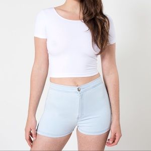 American Apparel Easy Jean Shorts