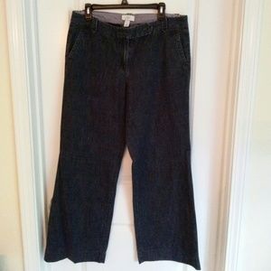 Wide leg jeans