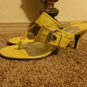 Yellow Dress Sandals