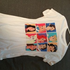 Tshirt Disney princesses