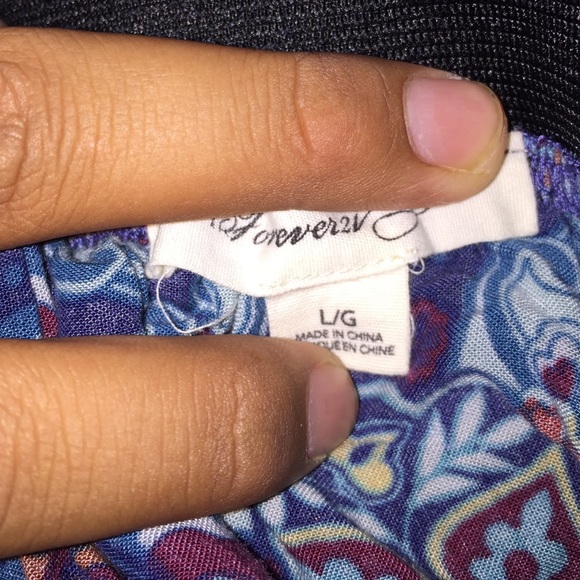 Forever 21 Pattern Skirt - Picture 3 of 3