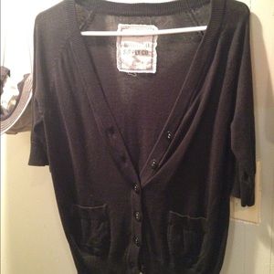 Mossino Supply Co Black Cardigan