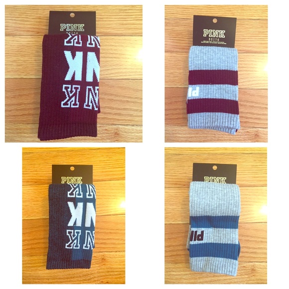 🚫SOLD🚫Bundle of 2 Victoria's Secret PINK Socks!