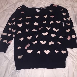 Heart sweater