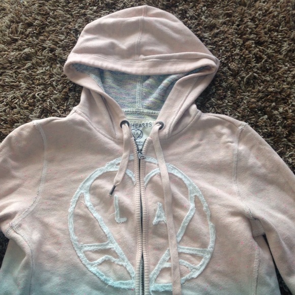 // Pacsun cotton candy hoodie //