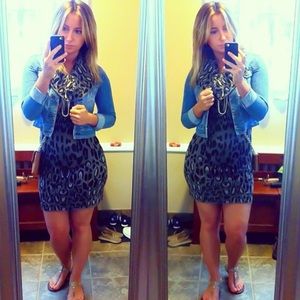 Jessica Simpson sweater dress.